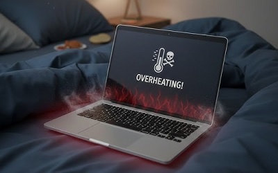 Miért melegszik túl a laptop töltés közben?